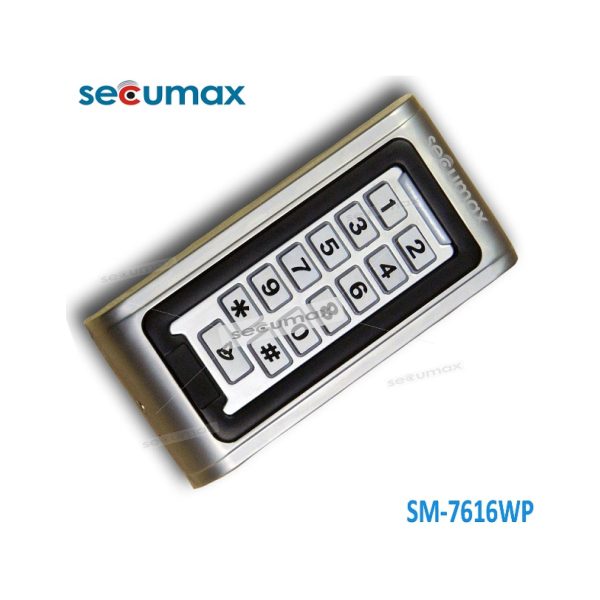 Secumax SM-7616WP Standalone Metal Keypad
