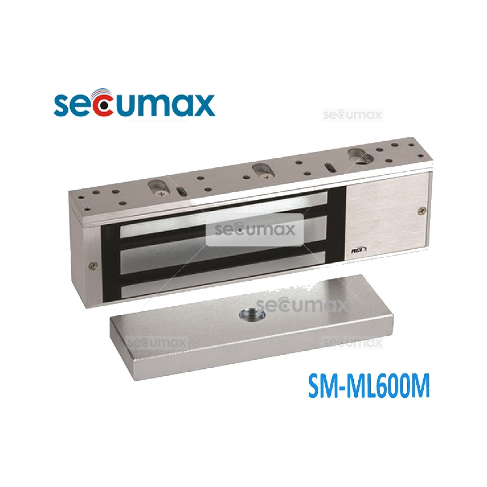 Secumax SM-ML600L Magnetic Lock with LED, 600 lbs